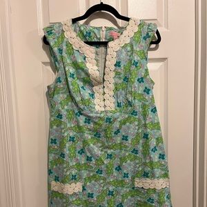 Lilly Pulitzer Vintage Alligator print dress size 10